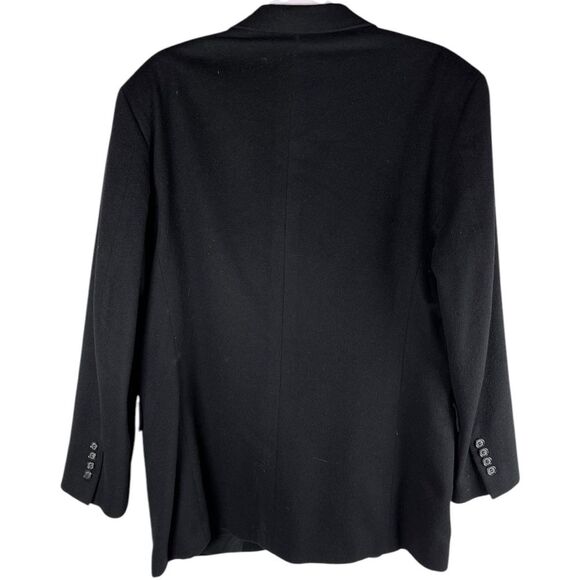 Joseph & Lyman Black 100% Cashmere Single Breasted Sport Coat Blazer Men’s 40R - Picture 3 of 9